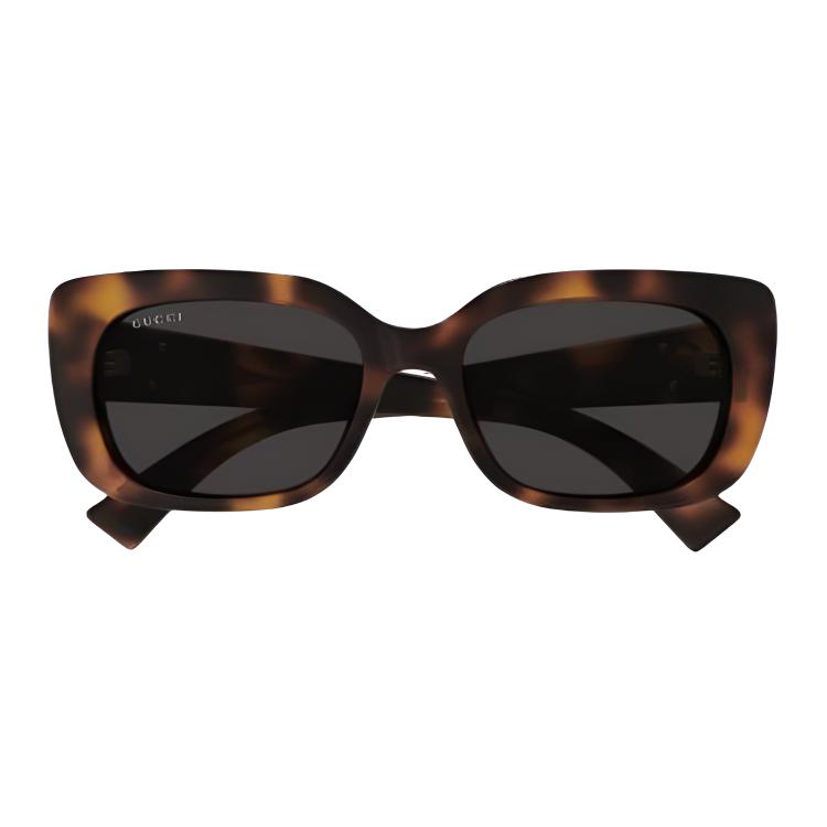 Gucci Cat Eye Sunglasses With Logo On The Temples Women Sunglasses Havana GG1979SK002
