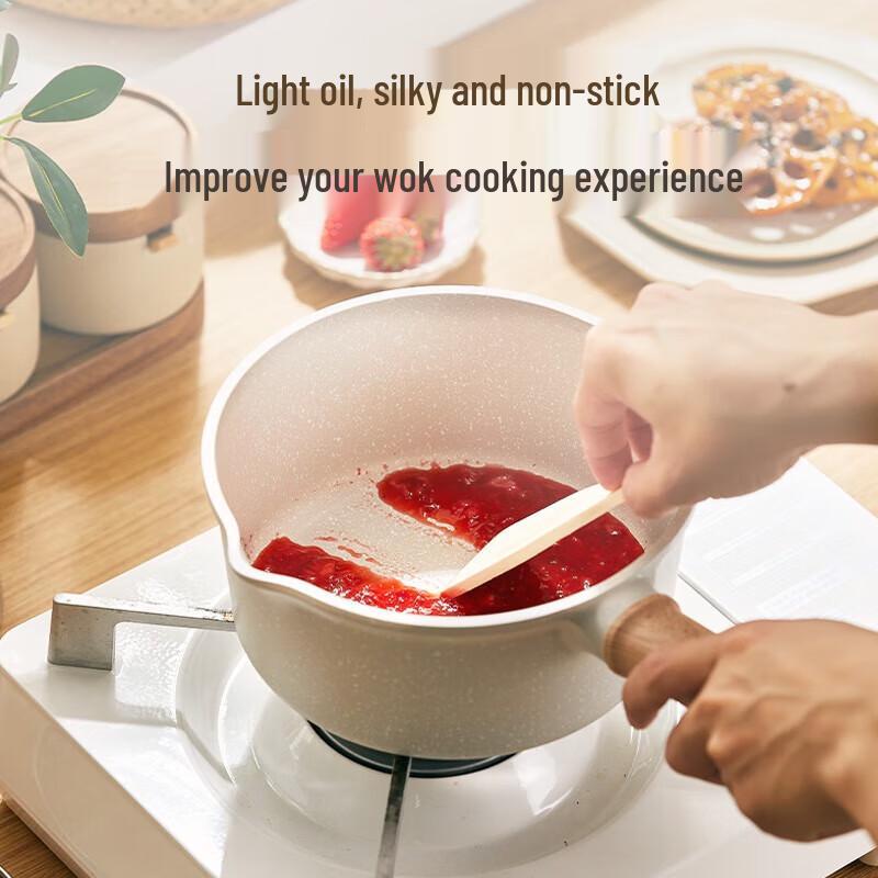 SUPOR 16 cm Garnuszek do mleka z powłoką nieprzywierającą Star Stone