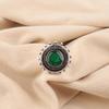 Green Onyx Gemstone Jewelry,  925 Solid Sterling Silver, Boho Onyx Ring Birthstone Jewelry, Gift For Wedding Jewelry
