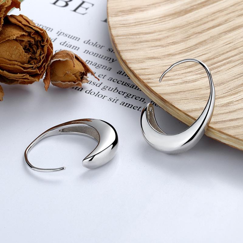 New 925 Sterling Silver AAA Zircon Stud Earrings for Women Fashion Exquisite Student Girlfriend Jewelry Accessories Heart Gift