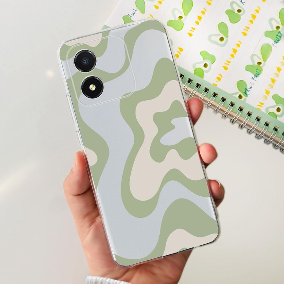 For Honor X5 Plus Case Fashion Colorful Girly Cover Case For HonorX5 Plus Soft Silicone Fundas Phone Case For Honor X5Plus Coque