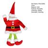 Santa Suit Wine Bottle Cover Christmas Wine Bottle Topper Covers with Leg And Hat Holiday Dining Table Centerpiece for Xmas Party Decor