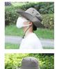 Sports Camping UV Protection Wide Brim Bucket Hat - Foldable, Breathable Sunshade for Travel & Mountaineering