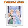 Disney Pearl Painting Frozen Anna and Elsa DIY Pearl Painting Gem Art Pearl Dot Painting Picture Crafts Adult Beginner Gifts Home Decor