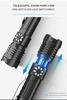 USB Rechargeable LED XHP99 8000 Lumens Tactical Flashlight with 4 Modes of Stepless Powerful Handheld Torch Light for and Emergency Situations
