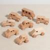8 Stück Kleine Holzautos, Greifübungsspielzeug, Geschenk für Kinder