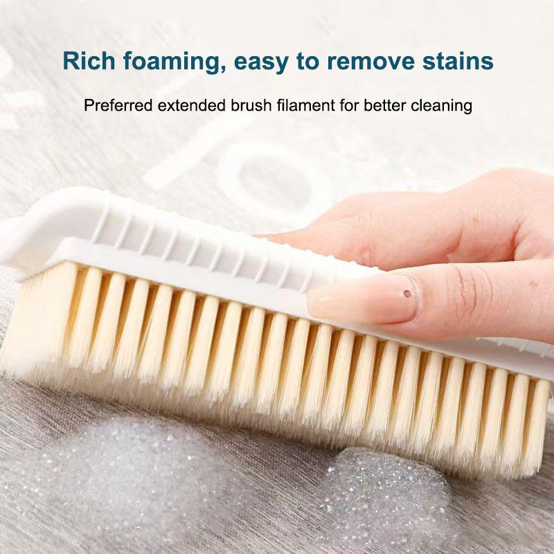 Long-lasting Cleaning Brush Durable Hard Bristle Laundry Brush Not Damaging Clothes Anti Slip Grip Home Use Clothes