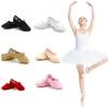 Girls Ballet Dancing Shoes Canvas Soft Sole Ballet Dance Slippers Child Dance Practise Shoes for Kids Pointe Dance Shoes