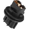Front Turn Signal Light Lamp Bulb Holder 81128-06470 for Toyota Avalon 2013-2016 Plastic Black Auto Accessories
