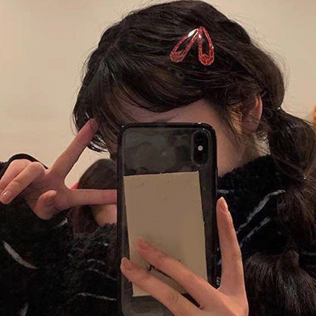 Pack of 8pcs Metal Snap Hair Clips Star Water Drop Barrettes Non Slip Leopard Print Hair Ornament For Women Girls