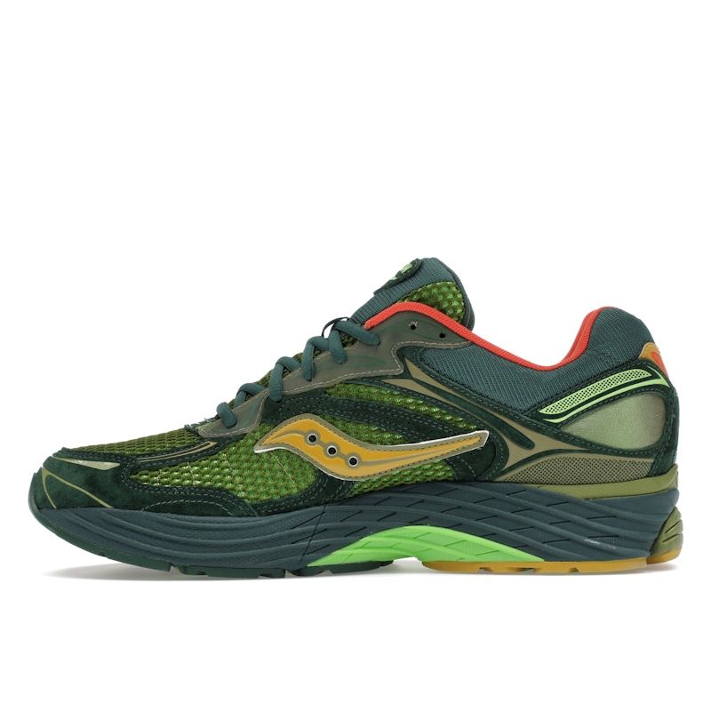 SAUCONY Starcow X ProGrid Omni 9 Nature Acts, Man Does Unisex Sneakers Green Orange S70869-1