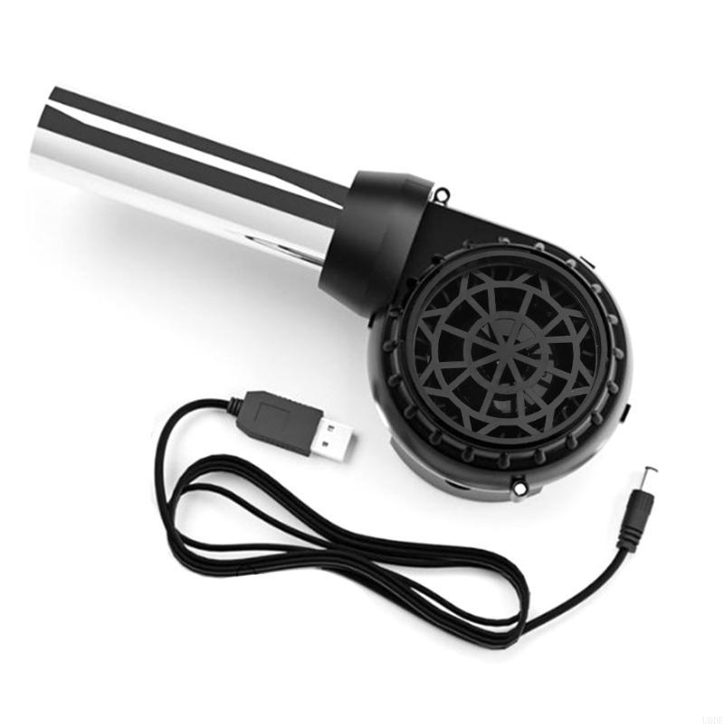   BBQ Blower USB Rechargeable Electric Fan for Outdoor Grill Camping