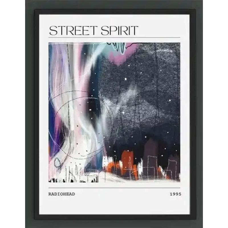 The Bends Coperta Album Muzică Rock Fierbinte Cântăreț Trupa Radiohead Postere Pentru Cameră Bar Pictură pe Pânză Artă Decor de Perete Acasă Cadou