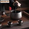 Japanische Vergoldete Eisenglasur Jianshui Elegante Teetasse Waschung Schreibpinselwascher Haushalt Chaxi Trinkgeschirr Zubehör Sammlung