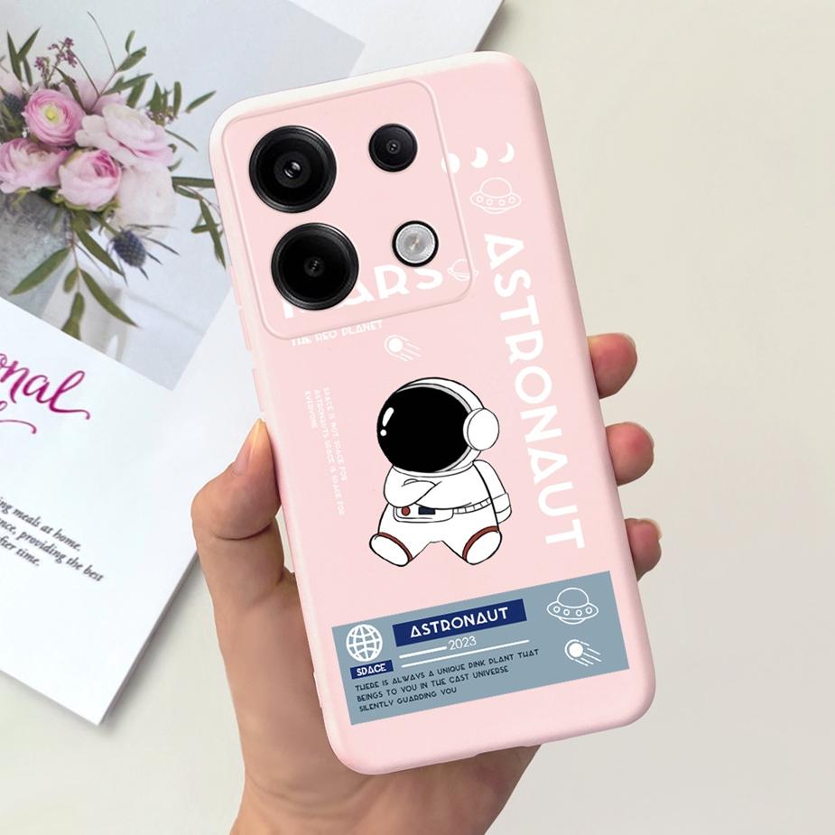 For Xiaomi Poco X6 Pro 5G Case Cute Fashion Cartoon Cover Soft TPU Phone Cases For Xiaomi Poco X6 PocoX6 Pro X6Pro Fundas Bumper