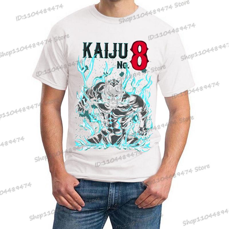 

Kaiju No 8 T Shirt Men Kafka Hibino Tshirt Female Funny Manga Kaiju No 8 Gift Streetwear Graphic Tee Japanese Anime T-shirt S