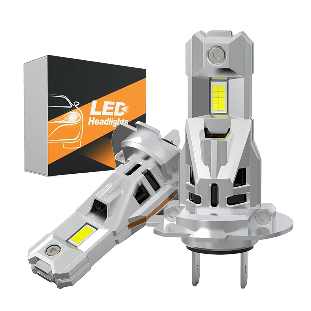 GOSMY H7 LED headlight, explosive light, LED h7 6000k, DC12V H7 белый