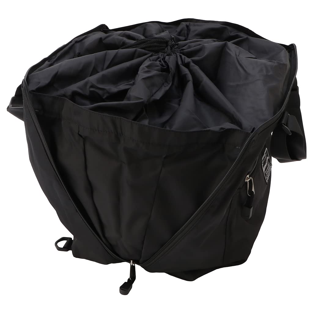 Yubi HARVEST MOON Shopping Basket Bag Tote Style Eco Large 9AA2 Black [Backpack & Bag, Lightweight, Insulated, Carry-on, Capacity, Stylish, Cute]