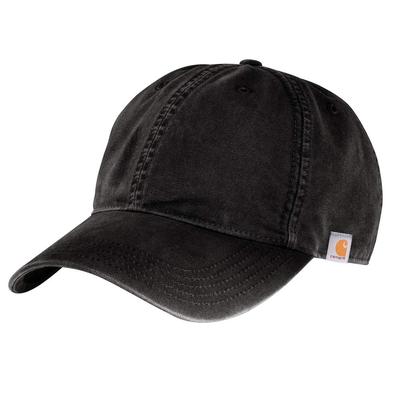 Carhartt Cotton Canvas Free Inches Cap, Black, Size, Approx. 22.5-24.5 (Adjustable)