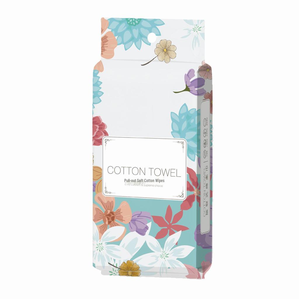 Extra-Large Thick Disposable Face Towels - Quick Absorbent, Soft, Skin-Friendly with Drawstring Design.