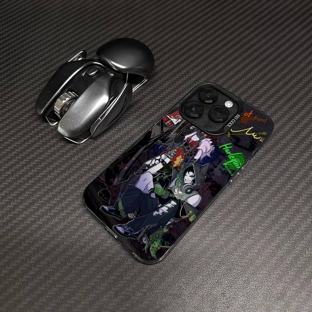 The Freak Circus Pierrot Game Phone Case For IPhone 17 16 15 14 13 12 11 Pro Max Color Black Matte Cover