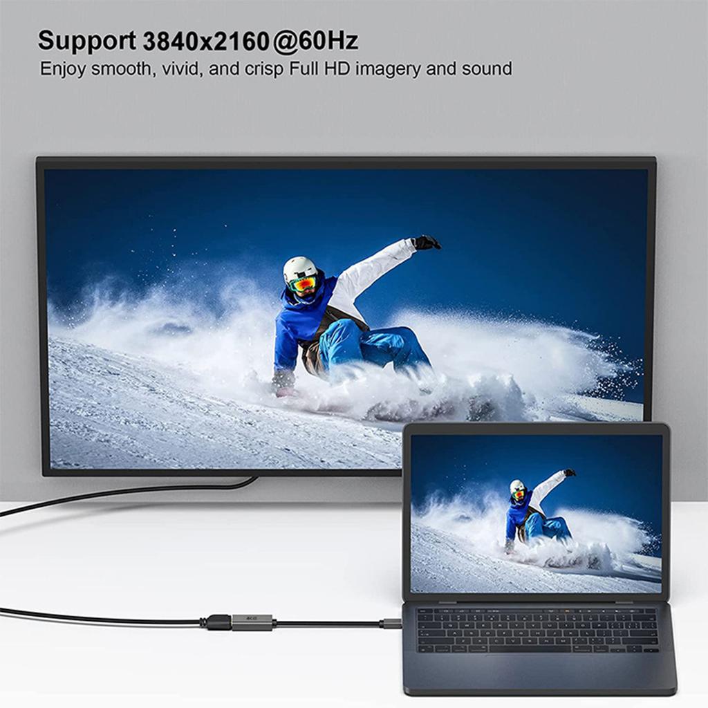 Compactly Mini DP To Hdmis Converters 4K Gold Plate Interfaces For Laptops Office Home Theater Durability for Long Last