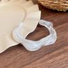 Stylish Acrylic Wide-Face Irregular Bracelet - High-End Design Niche Jewelry