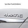 4matic 3D ABS Auto Schriftzug Kofferraum 4 Matic Logo Aufkleber und Embleme sind geeignet für Marseille ML 320 CDI C300