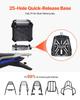45L Motorcycle Top Case Universal Motorbike Tail Box with Leather Lining