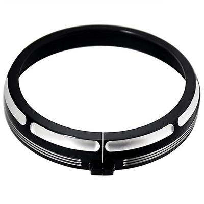 Aro de Acabamento do Farol de 7" Capa do Farol Para Touring Street Glide, Road King, Electra Glide, Tri Glide FLHX FLHR FLH/T 96-18