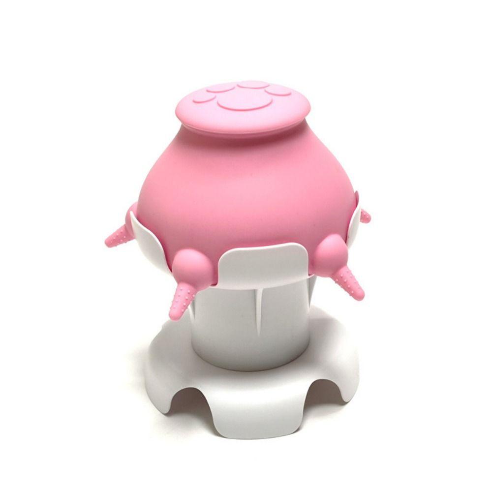 With 5 Nipples Pet Sucker Feeder Silicone Pet Automatic Nipple Feeder  Pet Dog Cat