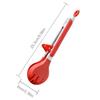Silicone Food Tong Stainless Steel Kitchen Tongs Silicone Non-slip Cooking Clip Clamp BBQ Salad Tools Kitchen Accessories