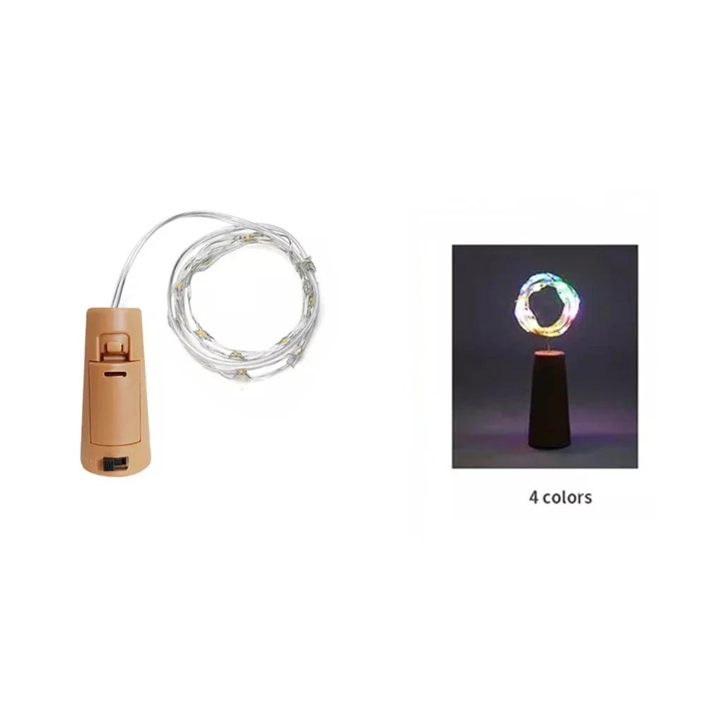 LED Wine Bottle Lights Copper Wire Cork  String Lights waterproof  Garland DIY Fairy Lights Bar Christmas Wedding Decoration