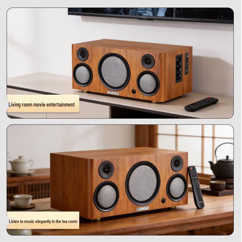 SANSUI S300 All-in-One HIFI Bluetooth Speaker System (CN version)