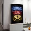 Contemporary Game Room & Bathroom Canvas Wall Art