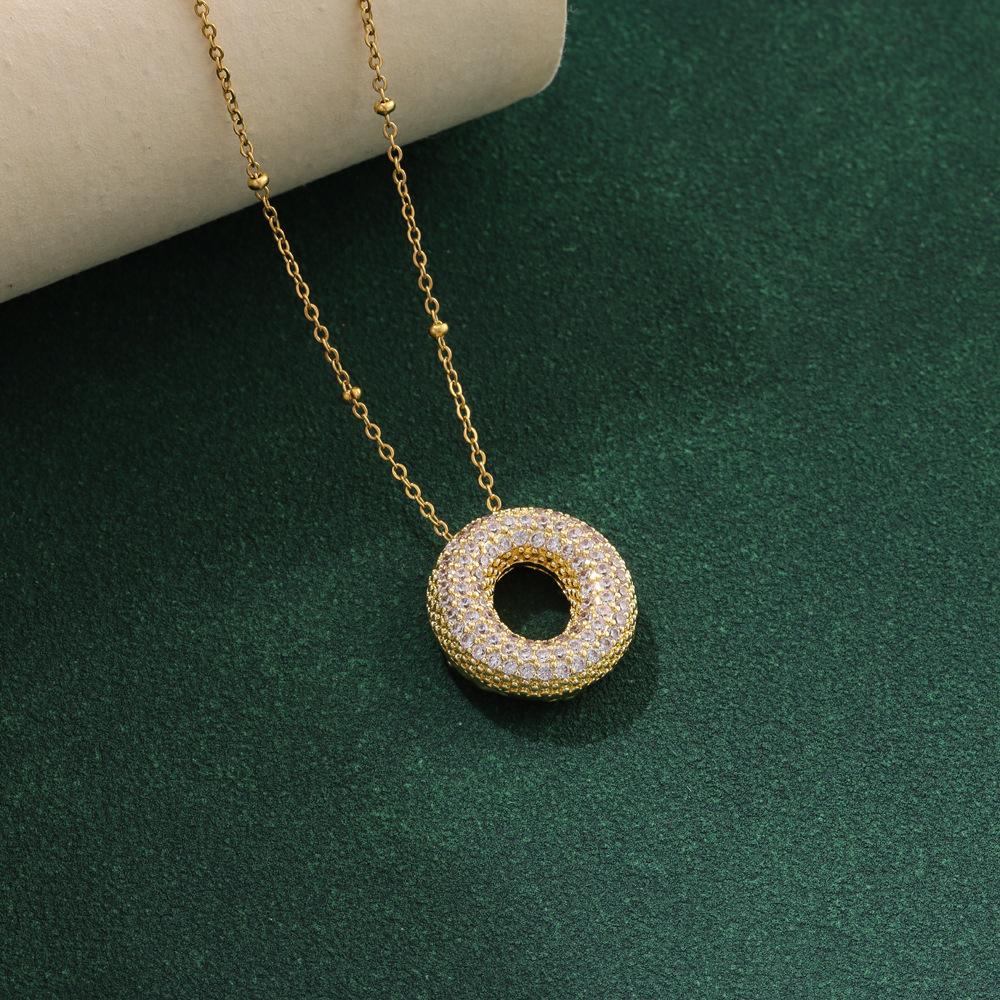 

Ожерелье с буквами алфавита из кубического циркония с золотым покрытием, ожерелье-монограмма, ожерелье с инициалами в виде воздушных шаров, подарки для женщин, девушек