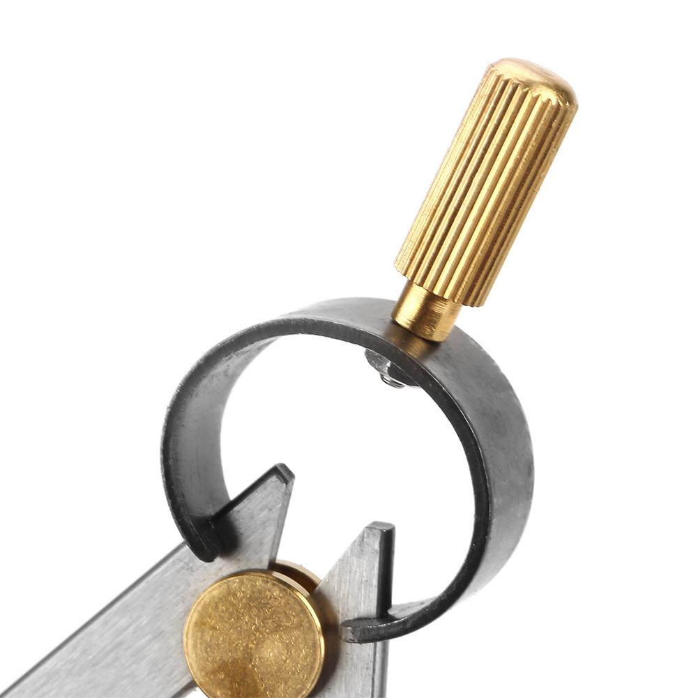 100mm kožený dělič Rotační Scratch Leathercraft Compass DIY šicí nástroje