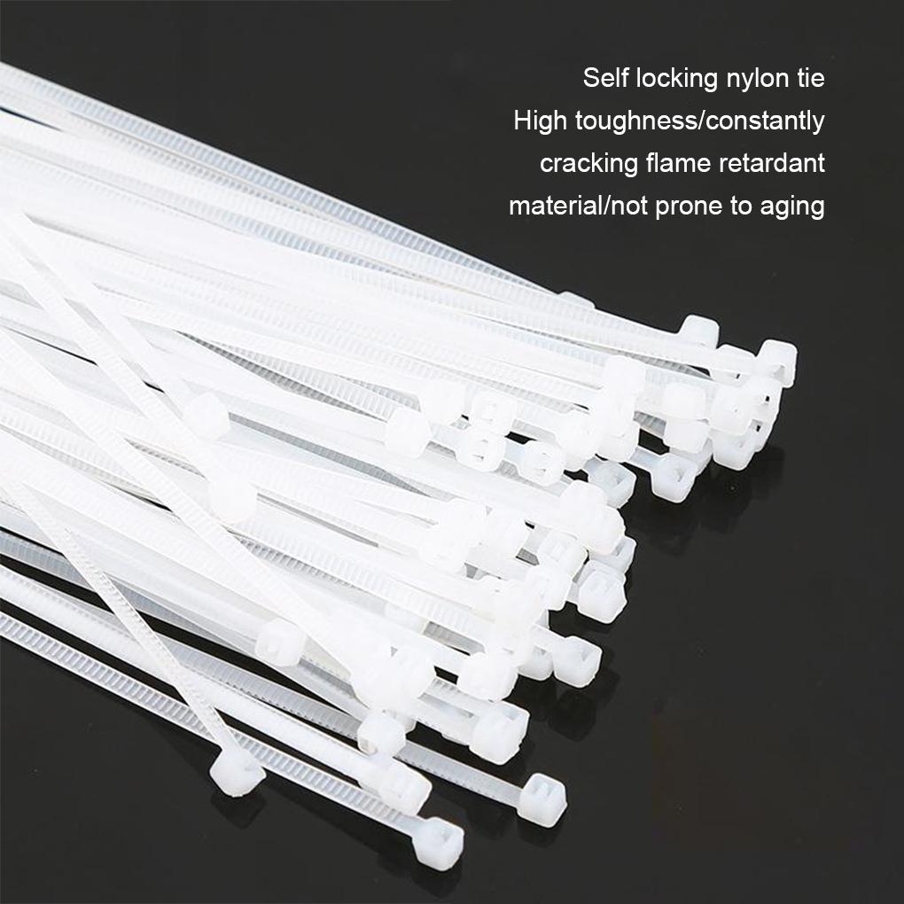 Breite Anwendung Selbstsichernde Kabelbinder Für Vielseitige Nylon-Kabelbinder Alterungsbeständig