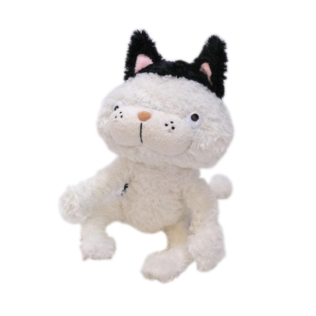 Shinada Plush Toy - Flat Cat with Bangs