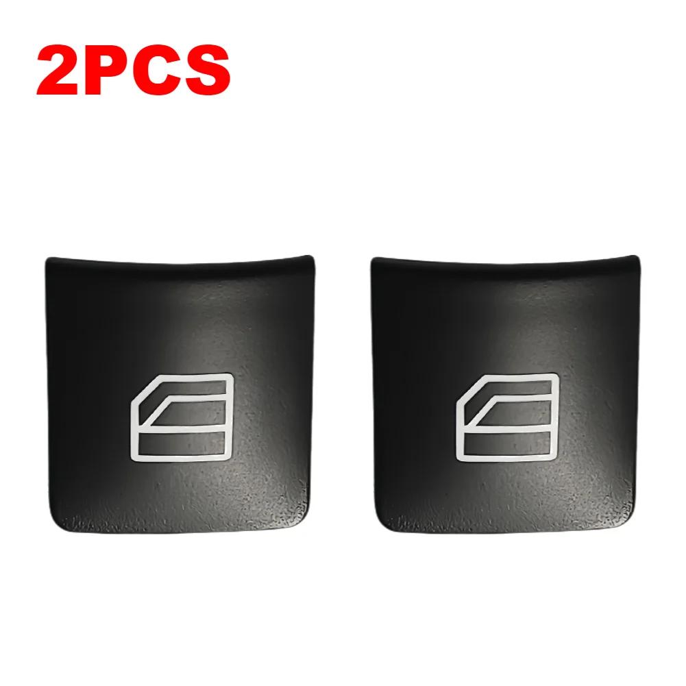 1-2pcs Car Window Lifting Button Car Glass Lift Power Control Button Window Master Switch Caps for Mercedes Benz C GLK E W204