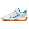 Nike Omni Multi-Court PS Białe Foto Niebieskie Dziecięce Sneakersy Vapor-Green Total-Orange DM9026-107