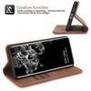 Leather Phone Case For Samsung Galaxy S25 S24 Ultra S23 S22 S21 S20 FE S10 Plus Note 20 10 9 5G Magnetic Flip Wallet Phone Cover