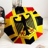 Eagle Emblem Of Germany Automatic Folding Umbrella - 8-Rib Travel Umbrella with Auto Portable Case, Ideal Gift for Birthdays