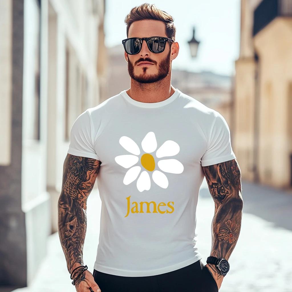 James T Shirt Band Indie Band Come Home Tim Booth Sit Down Fruit of Loom T/S Men Clothing Short Sleeve O-neck Top Tees