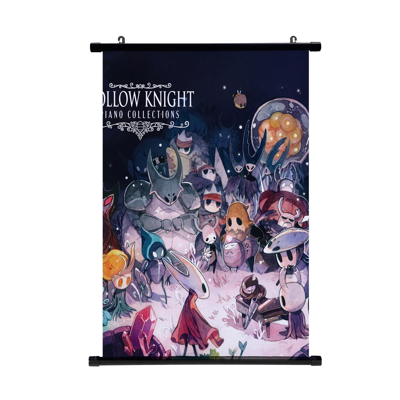

Аниме Постер-свиток Hollow Knight Горячая игра Мультфильм Косплей Настенная декоративная живопись Гостиная Спальня Украшение Домашний декор 30*45cm золотой