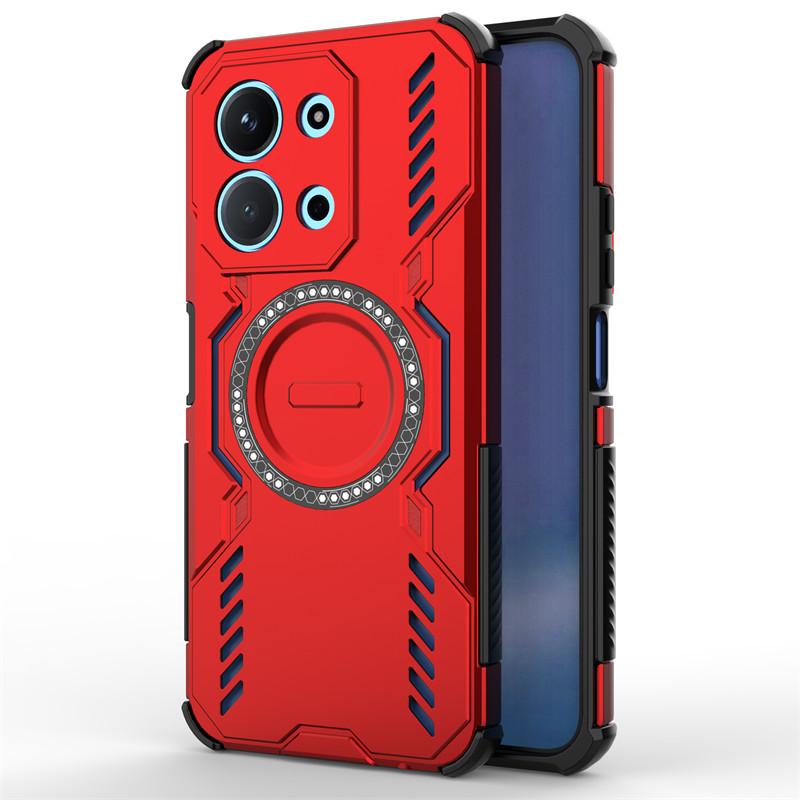 For Xiaomi Redmi 15C Case Redmi 15C Cover Heat Dissipation Magnetic Wireless Charging Bumper Protective Phone Cases On Redmi 15C