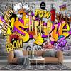 Graffiti Abstract Wall Mural 3d Graffiti Poster Photo Wallpaper Wall Painting For Living Room Bedroom Home Decor
