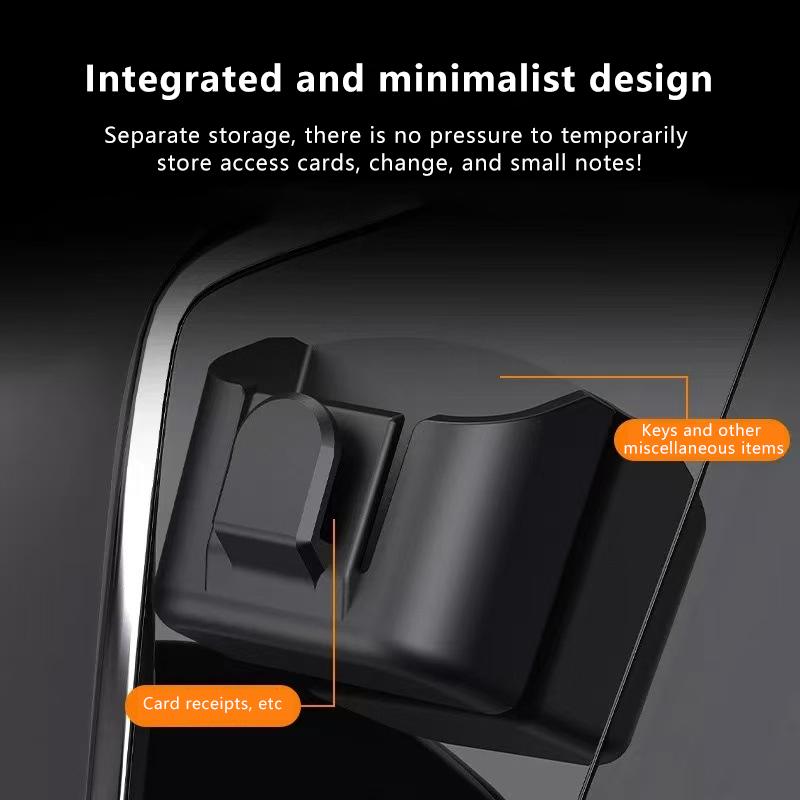 Autoschlüsselhalter Clip Auto Innenaufbewahrungsbox Armaturenbrett Organizer Klebemontage Für Kartenkey-Halter Universell Passend