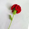 Kreatives Woll-Nelken-Bouquet Handgehäkelt Bunter Gehäkelter Blume Handgemachtes Bouquet Mutter
