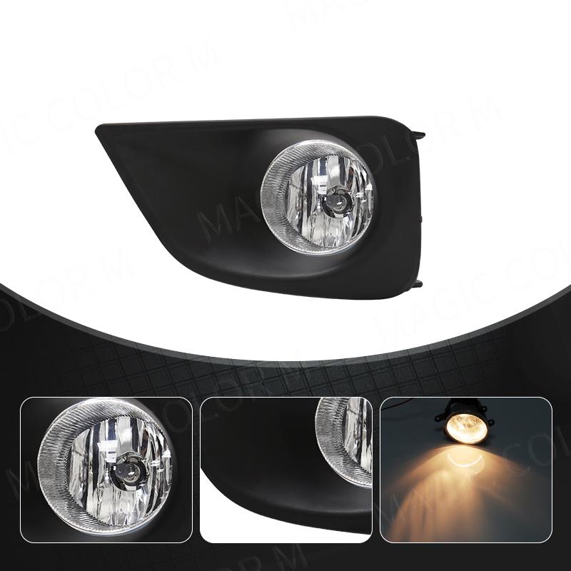 For Toyota Vios/Yaris Sedan 2013 2014 2015 2016 2017 Led Fog Light Daytime Running Lamp DRL Turn Signal Auto Car Accessories 12V